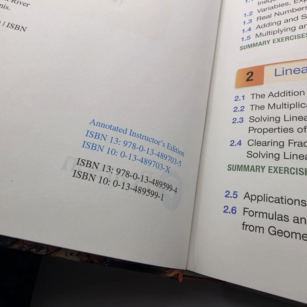 beginning and intermediate algebra 7th edition instructors copy 9780134897035
